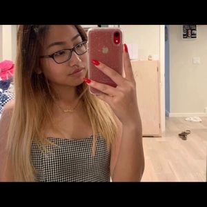 Brandy melville gingham top